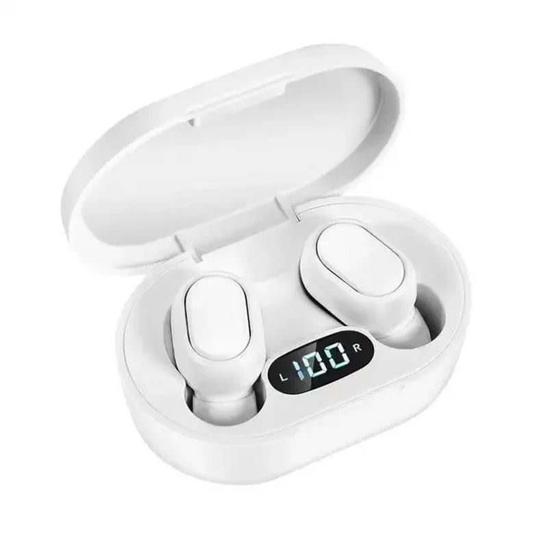 E7S TWS Wireless Headphones Bluetooth Earphone Control Sport Headset Waterproof Microphone Music Earphone Work on All Smartphone