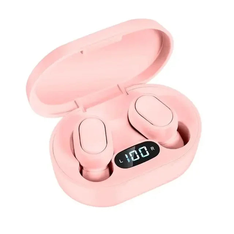 E7S TWS Wireless Headphones Bluetooth Earphone Control Sport Headset Waterproof Microphone Music Earphone Work on All Smartphone